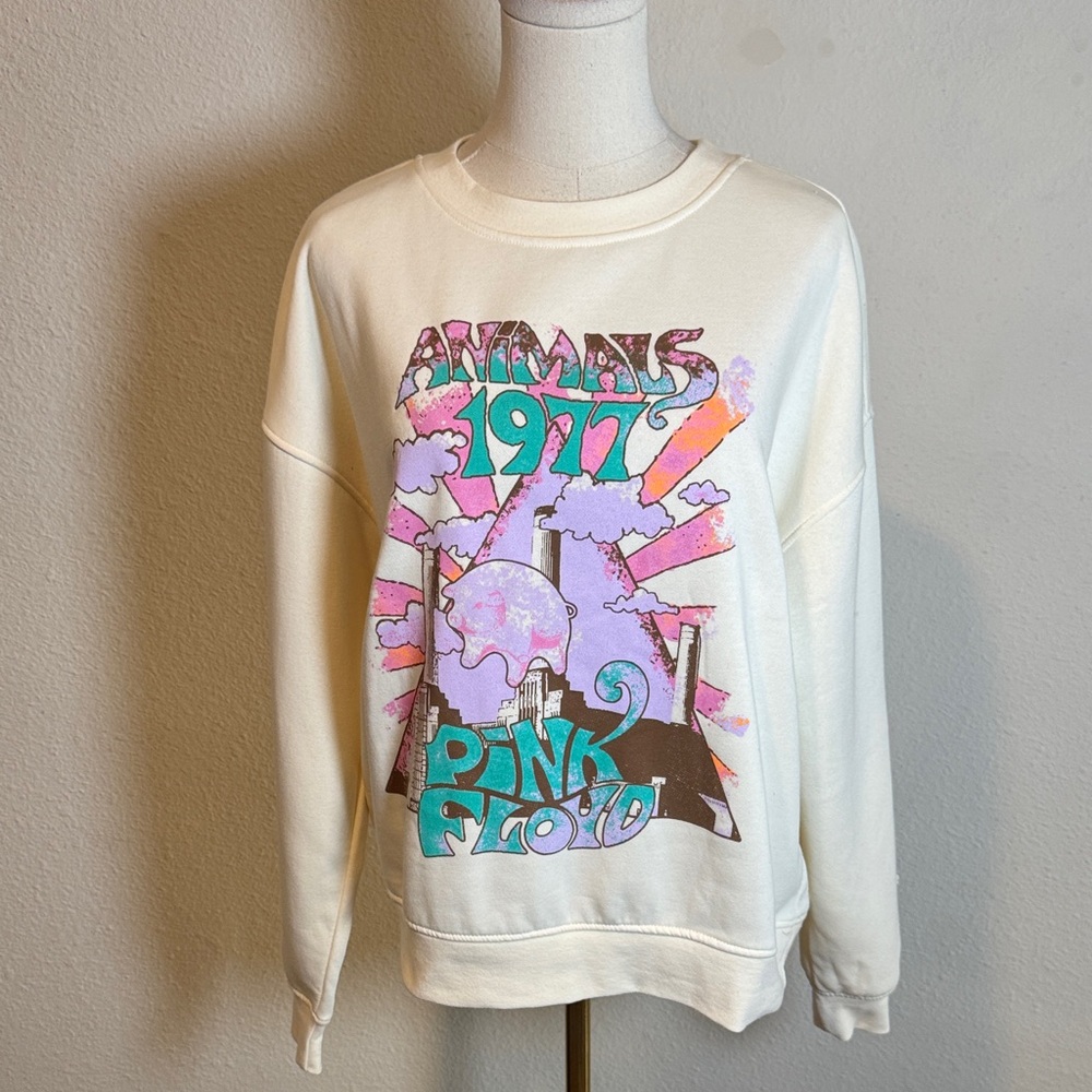 Pink Floyd Animals 1977 Graphic Sweatshirt size Small - Picture 1 of 13